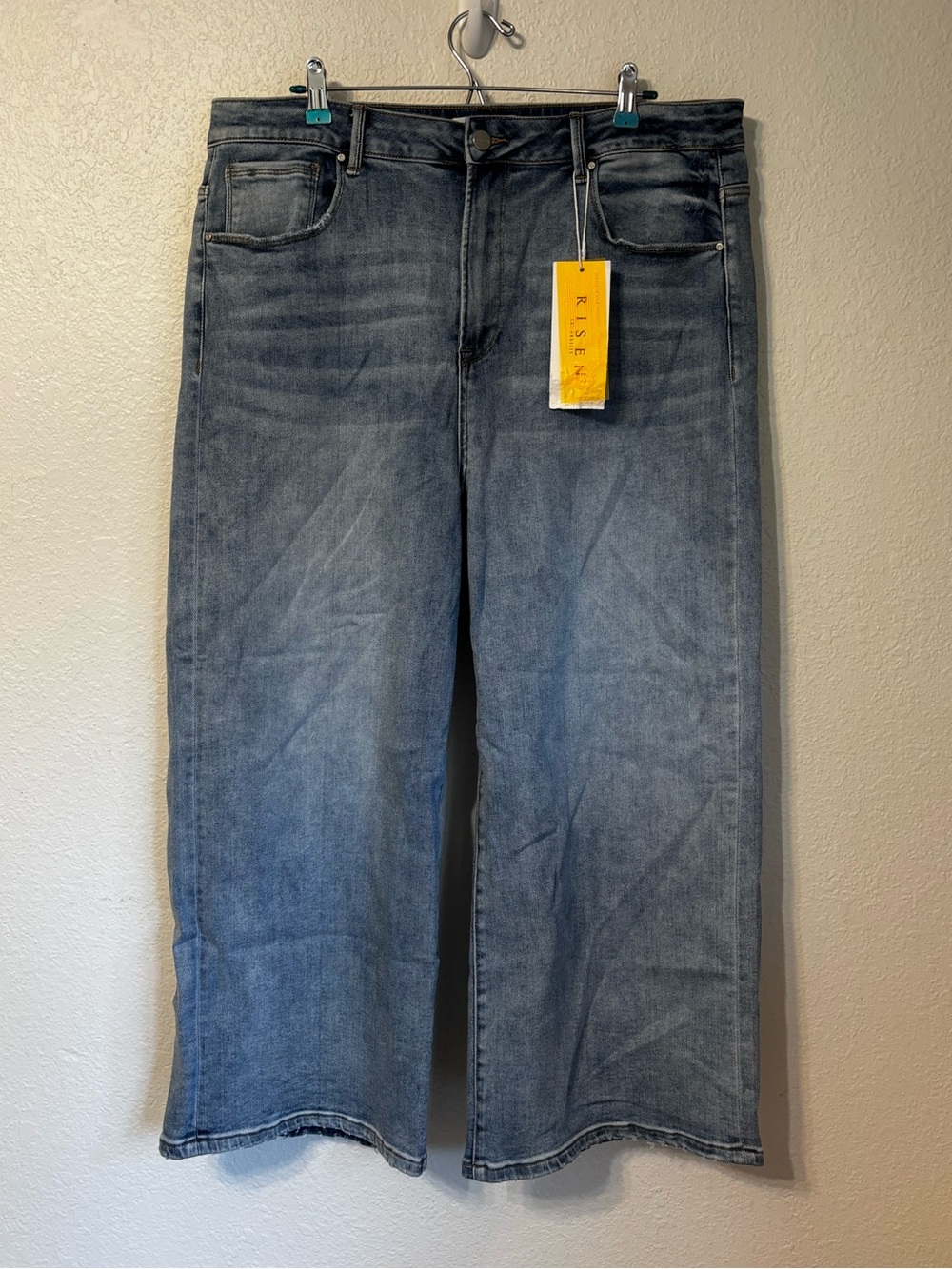 Risen Jeans Wide Leg Jeans 3X NWT